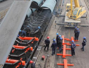 港務分公司引進高精度皮帶秤用精準數據說話