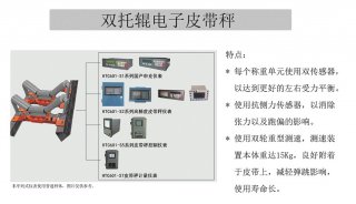 雙托輥電子皮帶秤
